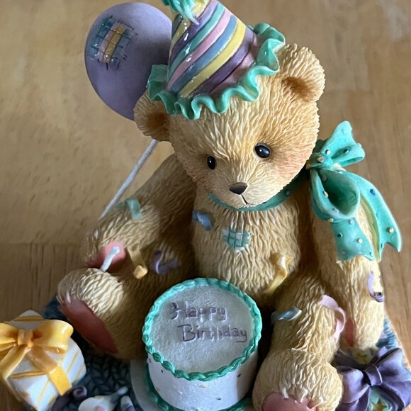 Cherished Teddies - #306398 "You're The Frosting on the Birthday Cake - 1997 - Picture 7 of 8